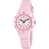 Image de Calypso Montre Enfant Garçon et Fille Analogique en Caoutchouc Rose