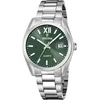 Image de Festina Montre Homme Analogique en Acier Inoxydable 316L Argenté - Mouvement Quartz - Calendrier - Verre Minéral Haute Résistance - Étanche 5 ATM F20707/5
