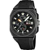 Image de LOTUS Montre Homme Analogique Caoutchouc Noir - Mouvement Quartz - Chronographe - Calendrier - Verre Minéral Résistant - Étanche 10 ATM - 18976/4 Chrono