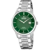 Image de Festina Swiss Made Montre Homme Analogique en Acier Inoxydable 316l Argenté