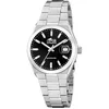 Image de LOTUS Montre Automatique Homme Acier Inoxydable 316L Argenté - Montre Analogique Homme - Calendrier - Verre Saphir Haute Résistance - Étanche 10 ATM 18996/5