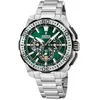 Image de Festina Montre Homme Analogique - Acier Inoxydable 316L Argenté - Quartz - Chronographe - Calendrier - Verre Minéral Haute Résistance - Étanche 20 ATM - F20724/3 Chrono Bike