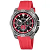 Image de Festina Montre Homme Analogique de Caoutchouc Rouge - Mouvement à Quartz - Chronographe - Calendrier - Verre Minéral Haute Résistance - Étanche 20 ATM - F20725/5 Chrono Bike