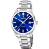 Image de Festina Montre Homme Analogique en Acier Inoxydable 316L Argenté - Mouvement Quartz - Calendrier - Verre Minéral Haute Résistance - Étanche 5 ATM F20736/3