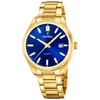 Image de Festina Montre Homme Analogique en Acier Inoxydable 316L Argenté - Mouvement Quartz - Calendrier - Verre Minéral Haute Résistance - Étanche 5 ATM F20740/2