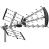 Image de ASTRELL 011034 Antenne d'extérieur TV Trinappe 20dB, Signal Puissant pour Meilleur Qualié de Réception Chaines TNT Télé HD - filtre 4G - UHF - Fiche F - Montage Rapide
