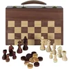 Image de Aquamarine Games Compudid FD100616 Jeu d’échecs, de Dames et de Backgammon dans Une Mallette