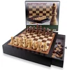 Image de Aquamarine Jeu De Société D´échecs Laqué