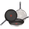 Image de Tefal Daily Cook Poêle antiadhésive en acier inoxydable Juego de 3 sartenes Noir