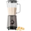 Image de Black+Decker - Blender 800W | Carafe en Verre 1.5L | 4 Lames en Acier Inoxydable | Fonction Pulse & Easy | Vitesses Variables + Pulse | Broyeur à Glace | Nettoyage Facile