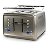 Image de BLACK+DECKER Grille-pain, Inox, Avec chauffe-pain
