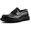 Image de Camper Norman K101001 Moccasin pour Homme, Noir 001, 46 EU, Noir 001, 46 EU
