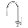 Image de Roca Ona Mitigeur de cuisine pivotant, avec douchette extractible, A5A811FC00,