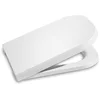 Image de Roca The Gap A80173200B Abattant WC compact et abattant WC original avec chute amortie, remplacement de l'abattant de WC robuste, blanc, A80173200B