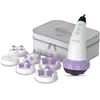 Image de Solac - Appareil de massage anticellulite Sculptural | 1800 3000 RPM | Triple massage | Chaleur | 5 modes | 6 têtes | Design ergonomique | Arrêt automatique | Blanc