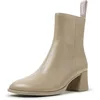 Image de Camper Kora K400798Zip Bottines pour femme, Beige clair 009, 42 EU