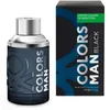 Image de Benetton - Black from United Colors, Eau de Toilette Spray pour Homme, Parfum Ambré et Boisé avec Citrus, Bergamote, Bois, Lavande, Oud, Vanille et Musc - 60 ml