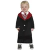 Image de FIESTAS GUIRCA | Costume d'Étudiant Sorcier pour Bébé (12-18 mois) - Chemise, Veste, Cravate et Cape - Tenues de Magicien pour Halloween, Carnaval et Fêtes Déguisées - Idéal pour Enfants