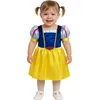 Image de FIESTAS GUIRCA | Costume Princess Snow Enfant (2-3 ans) - Robe de Conte de Fées - Costumes de Princesses et Princes pour Journée du Livre, Carnaval et Fêtes Enfants - Idéal pour Filles - Bleu et Jaune