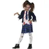 Image de FIESTAS GUIRCA Déguisement Costume lycéenne Zombie High School Halloween Enfant Fille 5-6 Ans