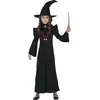 Image de FIESTAS GUIRCA Déguisement Costume Magicienne en chef Halloween enfant fille 7-9 ans
