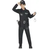 Image de FIESTAS GUIRCA | Costume de Policier Enfant (7-9 ans) - Combinaison, Ceinture et Casquette - Costumes d'Agent de Police pour Halloween, Carnaval et Fêtes Déguisées - Idéal pour Garçons et Filles