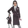 Image de FIESTAS GUIRCA Fille de Famille Gothique Costume Uniforme Scolaire - Déguisement Halloween Fille 14 à 16 ans