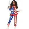 Image de FIESTAS GUIRCA Costume de clown américain - USA Clown Terreur Déguisement Halloween Femme Taille 36-38 S