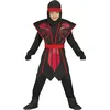 Image de FIESTAS GUIRCA Déguisement Ninja Costume Enfant Garçon Taille Taille 5-6 Ans