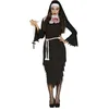 Image de FIESTAS GUIRCA Déguisement Religieuse Zombie Femme - T L 42-44