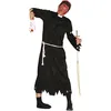 Image de FIESTAS GUIRCA Déguisement de curé zombie (taille L), Noir
