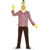 Image de FIESTAS GUIRCA | Costume de Hombre en Pijama (52-54/L) - Tête, T-shirt et Pantalon - Costumes de Contes et Fées pour Halloween, Carnaval et Fêtes Déguisées - Idéal pour Adultes - Multicolore