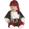 Image de FIESTAS GUIRCA | Costume de Pirate Bébé (18-24 mois) - T-shirt, Gilet, Ceinture, Pantalon et Bandana - Costumes de Corsaire et Flibustier pour Halloween, Carnaval et Fêtes Déguisées