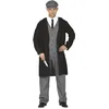Image de FIESTAS GUIRCA | Costume de Gánster Inglés Adulte (52-54/L) - Chemise, Gilet, Veste, Cravate, Casquette et Pantalon - Costumes Années '20 pour Halloween, Carnaval et Fêtes Déguisées - Homme