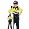 Image de FIESTAS GUIRCA | Costume de Policier Local Enfant (10-12 ans) - Comprend Chemise, Ceinture, Casquette et Pantalon - Costumes d'Officiers pour Halloween - Idéal pour Enfants - Noir et Jaune