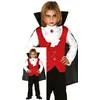 Image de Guirca 87770 Déguisement pour Enfant Vampiro Dracula 5-6 Ans Blanc/Noir/Rouge