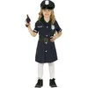 Image de Guirca Déguisement de Police Local pour Fille,10-12 years,Bleu
