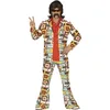 Image de FIESTAS GUIRCA | Costume Años 70 Homme (48-50/M) - Veste et Pantalon - Costumes Rétro, Vintage et d'Époque pour Fêtes Déguisées, Carnaval et Halloween - Idéal pour Adultes - Multicolore
