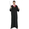 Image de FIESTAS GUIRCA Déguisement Étudiant en Magie Homme - Tenue Magicien Robe Noire - Costume Sorcier Homme Taille S 46-48