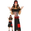 Image de FIESTAS GUIRCA Déguisement de prêtresse vaudou envoûtante pour femme - Costume de docteur chaman - Costumes d'Halloween pour femme taille L