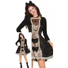 Image de FIESTAS GUIRCA Déguisement de poupée enchanteresse pour femme   Costume de poupée de film d'horreur   Costumes d'Halloween pour femme taille M