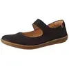 Image de El Naturalista Femme El Naturalista Femme Coral Ballerines Bout fermé,Noir Black Black,38 EU