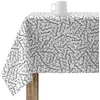 Image de BELUM | Nappe en résine 100 x 140 cm (Tacte plastifié) 140 x 140 cm Anti-Taches Modèle Batman Dark ; Nappe Non Toile ; Nappe en Coton