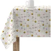 Image de BELUM Nappe en résine anti-taches Masterchef Taille : 200 x 140 cm Modèle : 0400-69 Tissu : 100% coton - Nappe non-toile cirée toucher coton très doux - Nappe imperméable à l'eau répulsif liquide