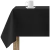 Image de BELUM Nappe Anti-Taches, Taille 200 x 140 cm - Nappe au Toucher Extra Douce, Couleur Noire, Nappe 100% fabriquée en Espagne, Tissu 65% Coton Biologique, 35% Polyester - Nappe modèle Rodas 319