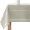 Image de BELUM Nappe Anti-Taches, Taille 155 x 155 cm - Nappe au Toucher Extra Douce, Couleur Multicolore, Nappe en Tissu 100% Coton Biologique, modèle 0120-320