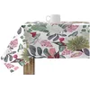 Image de BELUM Nappe en Toile cirée Ula 105, Nappe 200 x 140 cm, Nappe Anti-Taches résinée, Nappe antibactérienne, Nappe fabriquée en Tissu Organique, Nappe 100% Coton Biologique
