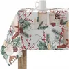 Image de BELUM Nappe de Noël | Nappe Anti-Taches Table Rectangulaire Résiné | Nappe en résine (Tacte plastifié) | Nappe de Table | Nappe de Table Maison (100 x 140 cm)