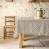 Image de BELUM | Nappe résine 100% coton organique XL | Nappe résine anti-taches | Grand nappe pour table rectangulaire | Nappe non cirée (300 x 140)