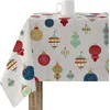 Image de BELUM Nappe de Noël | Nappe Anti-Taches Table rectangulaire résinée | Nappe en résine (Acte plastifié) | Nappe de Table | Nappe de Table Maison (300 x 140 cm)